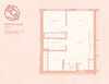 The Warren One Bedroom with Den Floor Plan The Warren One Bedroom with Den Floor Plan